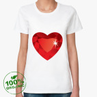 Женская футболка органик