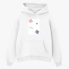 Толстовка худи оверсайз