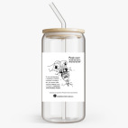 Банка с бамбуковой крышкой