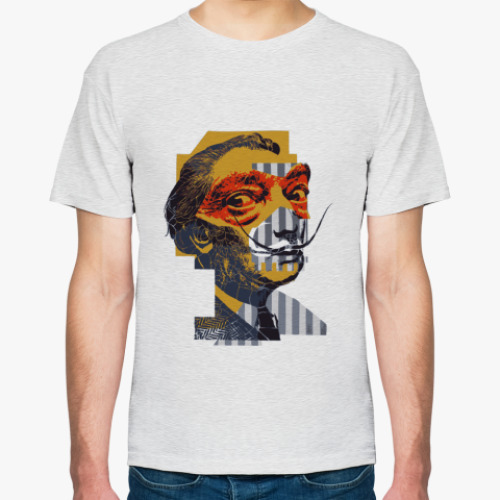 Футболка с принтом  Сальвадор Дали