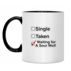 Кружка двухцветная