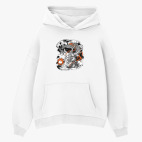 Толстовка худи оверсайз