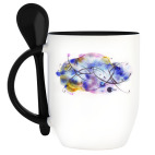 Кружка с ложкой