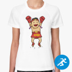 Женская спортивная футболка