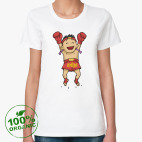 Женская футболка органик