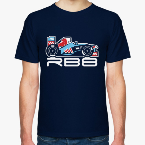 Футболка с принтом RB8