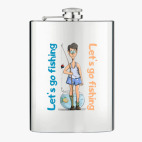 Фляжка стальная