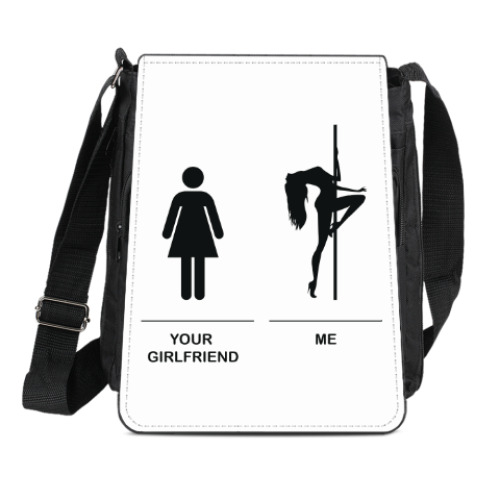 Сумка-планшет I am pole dancer