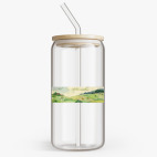 Банка с бамбуковой крышкой