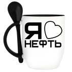 Кружка с ложкой