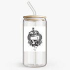 Банка с бамбуковой крышкой