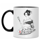 Кружка двухцветная