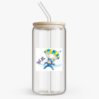 Банка с бамбуковой крышкой