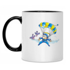 Кружка двухцветная