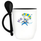 Кружка с ложкой