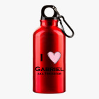 Металлическая бутылка 400 мл UV-DTF