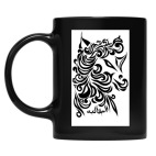 Кружка цветная UV-DTF