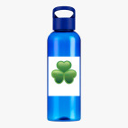 Прозрачная спортивная бутылка