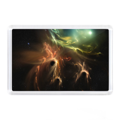 Магнит с принтом Космос