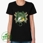 Женская футболка органик