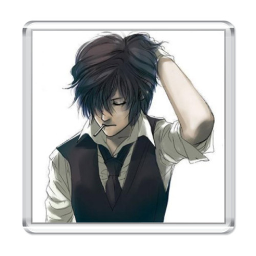 Магнит с принтом аниме