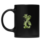 Кружка цветная UV-DTF