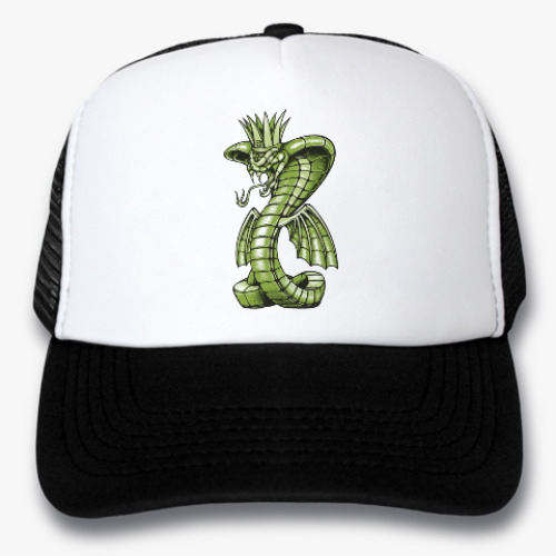 Кепка-тракер с принтом Кобра