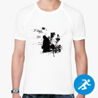 Мужская спортивная футболка