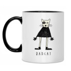 Кружка двухцветная