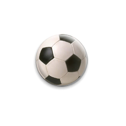 Значок 25мм с принтом  Футбол