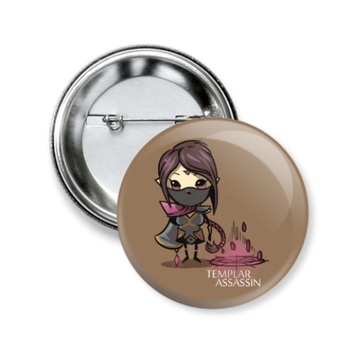 Значок 50мм с принтом Dota 2 Templar Assassin