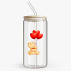 Банка с бамбуковой крышкой