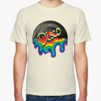 Классическая футболка Музыка в стиле ДИСКО