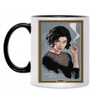 Кружка двухцветная