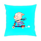 Хрюндель на самокате