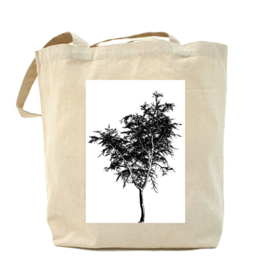 Сумка шоппер дерево