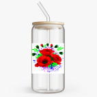 Банка с бамбуковой крышкой