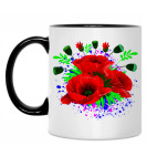 Кружка двухцветная