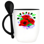 Кружка с ложкой