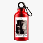 Металлическая бутылка 400 мл UV-DTF