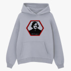 Толстовка худи оверсайз