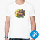 Мужская спортивная футболка