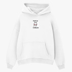 Толстовка худи оверсайз