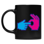 Кружка цветная UV-DTF