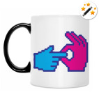 Кружка-хамелеон