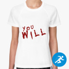 Женская спортивная футболка