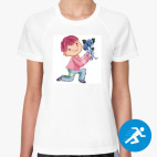 Женская спортивная футболка