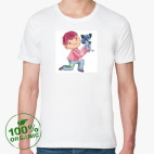 Мужская футболка органик