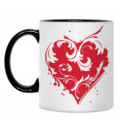 Кружка двухцветная