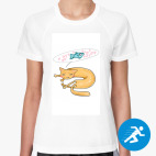 Женская спортивная футболка